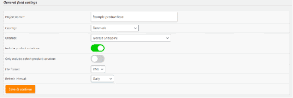 Screenshot af WooCommerce