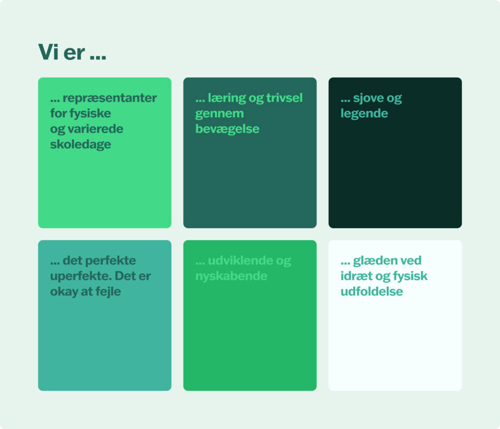 Dansk Skoleidræt farver