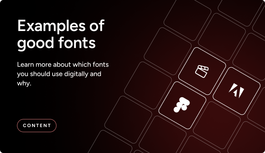 Examples of good typefaces | Morningtrain’s font recommendations